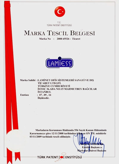 Marka Tescil Belgesi