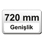 720 mm Genişlik