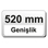 520 mm Genişlik